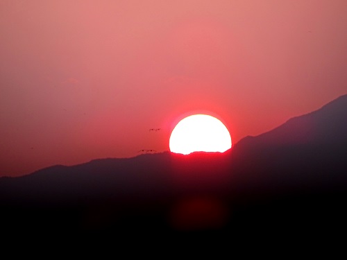 Puesta de sol a lo ROGUE ONE