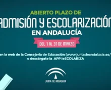 Abierto el plazo de Escolarización para el curso 2022-23.