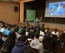 1º Y 2º BACHILLERATO. CHARLA SOBRE PREVENCIÓN DE ALCOHOLISMO Y CONSUMO DE DROGAS.
